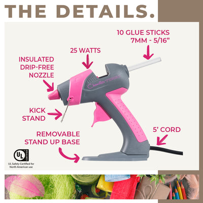 CT25 Mini Glue Gun Pink