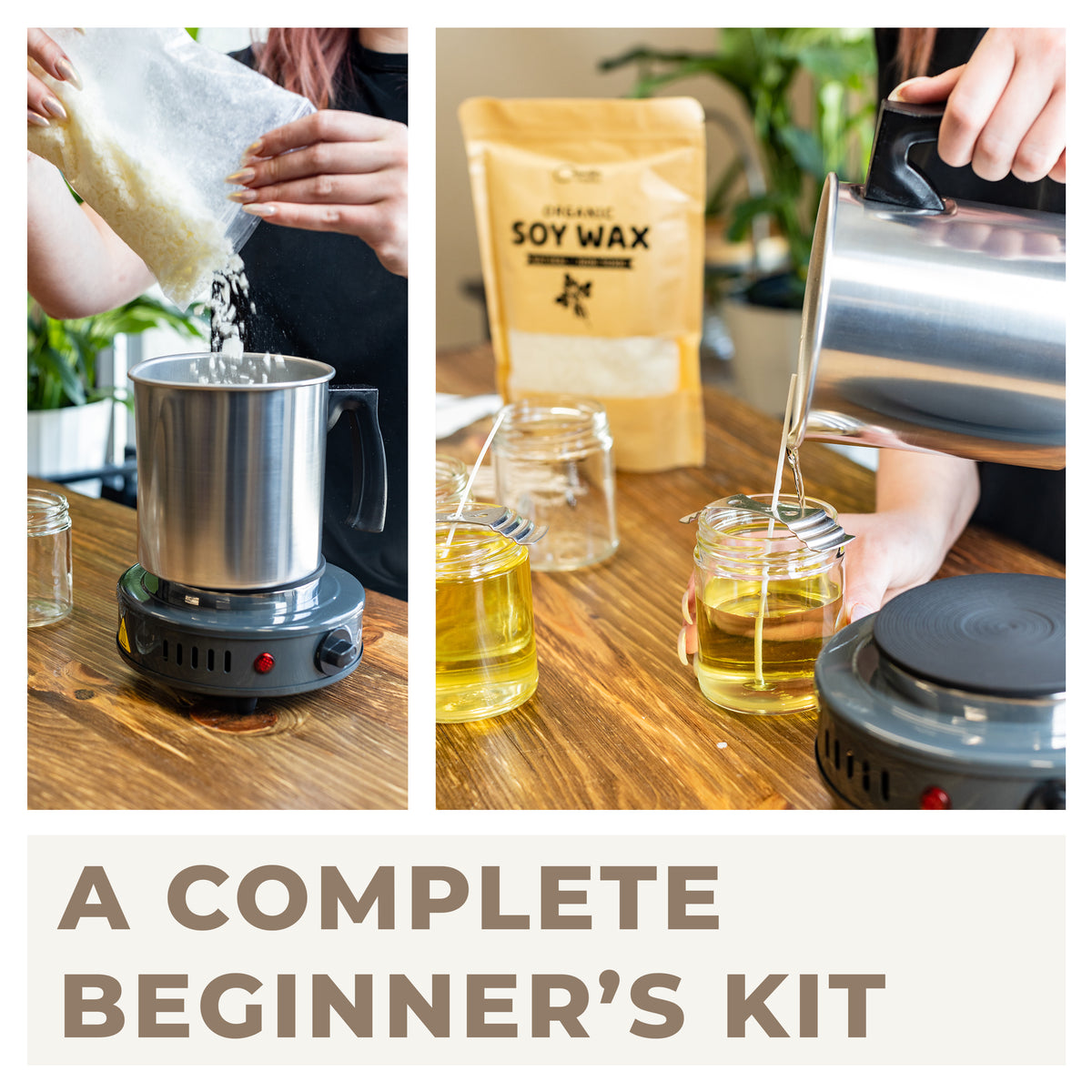 Candle Making Kit With Hot Plate Candle Making Kit For Beginners